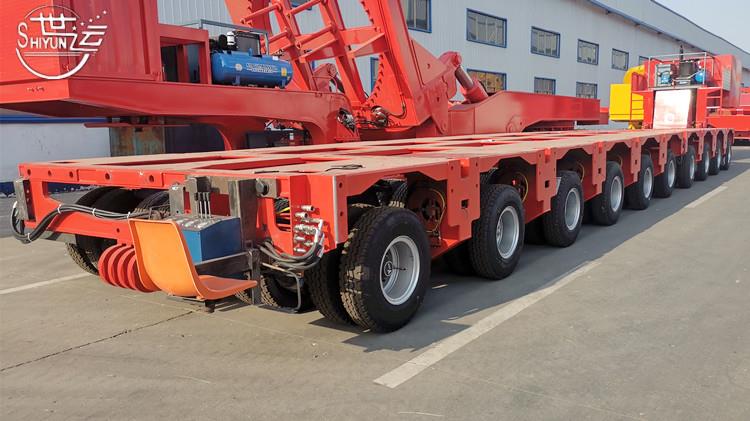 250 Ton Multi Axle Modular Trailer for Sale in Vietnam - Shiyun Vehicle
