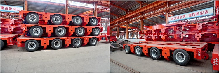 Multi Axle Hydraulic Modular Trailer for Sale
