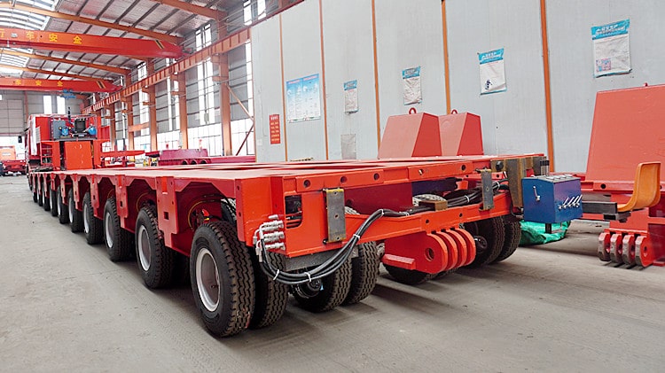 Multi Axle Hydraulic Modular Trailer for Sale