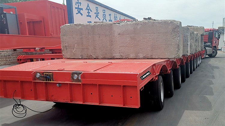 10 Axle Extendable Trailer for Wind Tower for Sale in Da Nang