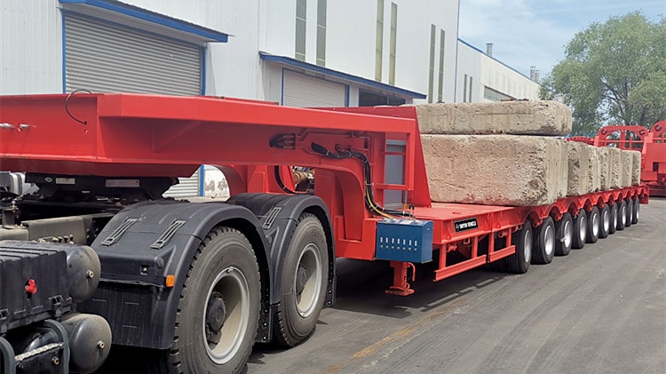 10 Axle Extendable Trailer for Wind Tower for Sale in Da Nang