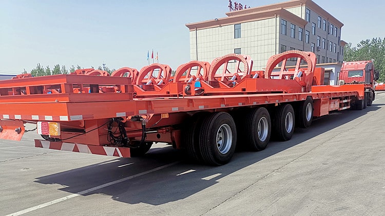 56 Meters Extendable Trailer for Sale