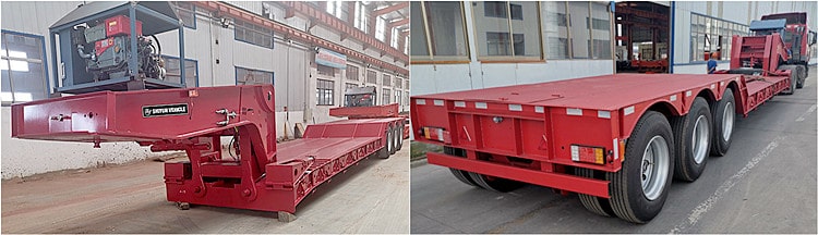 3 Axle 80 Ton Removable Gooseneck Trailer for Sale in Guyana