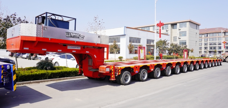 Nicholas Modular Hydraulic Muti Axle Trailer for Sale in Vietnam - Shiyun Vehicle
