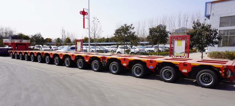 Nicholas Modular Hydraulic Muti Axle Trailer for Sale in Vietnam - Shiyun Vehicle