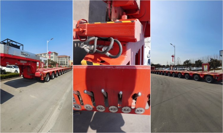 Nicholas Modular Hydraulic Muti Axle Trailer for Sale in Vietnam - Shiyun Vehicle