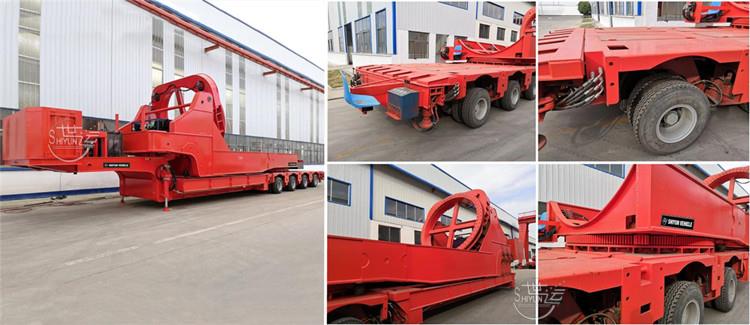 4 line 8 axle wind blade adapter trailer details
