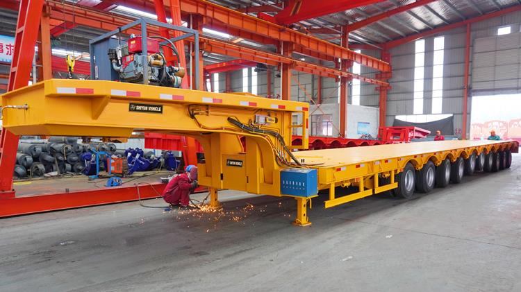 Wind Turbine Tower Transport Trailer for Sale Price