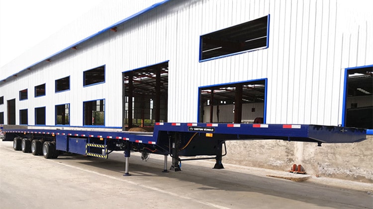 4 Axle Extendable Semi Trailer for Sale - Shiyun Vehicle