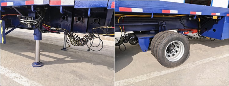 4 Axle Extendable Semi Trailer for Sale - Shiyun Vehicle
