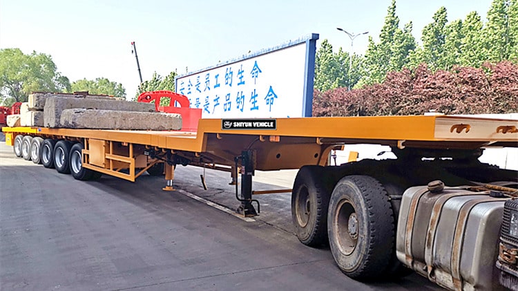 Shiyun 62 Meters Telescopic Trailer for Sale