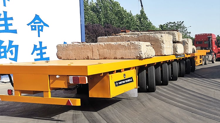 Shiyun 62 Meters Telescopic Trailer for Sale