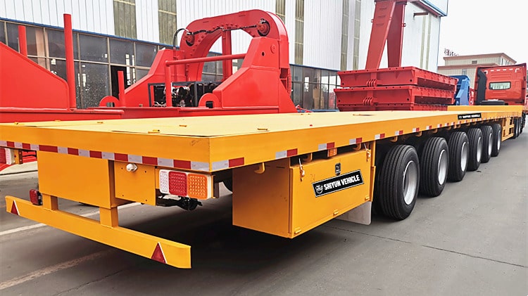 Shiyun 62 Meters Telescopic Trailer for Sale