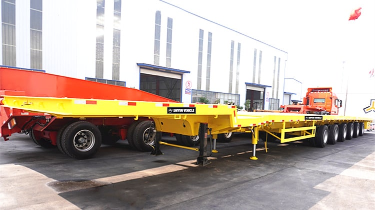 Extendable Wind Blade Trailer for Sale - Shiyun Vehicle
