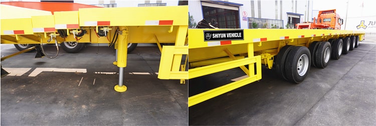 Extendable Wind Blade Trailer for Sale - Shiyun Vehicle