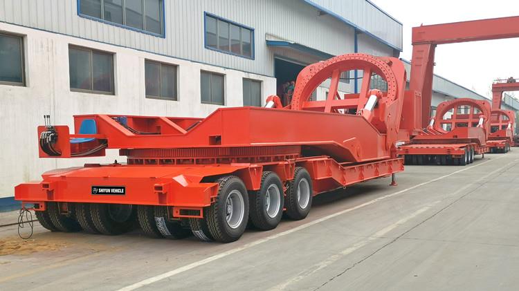 Wind Turbine Blade Transport Trailer for 80M Blade Lifter - Shiyun Vehicle