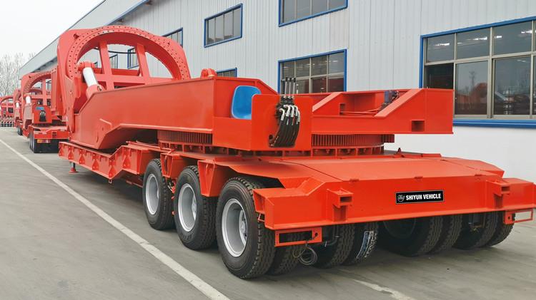 121-156 Model Wind Blade Transport Adaptor Trailer for Sale - Shiyun Vehicle