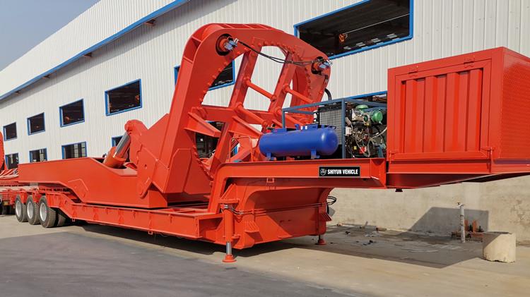 121-156 Model Wind Blade Transport Adaptor Trailer for Sale - Shiyun Vehicle