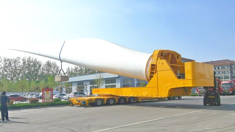Windmill Rotor Blade Trailer with Adapter for Sale - Shiyun Vehicle