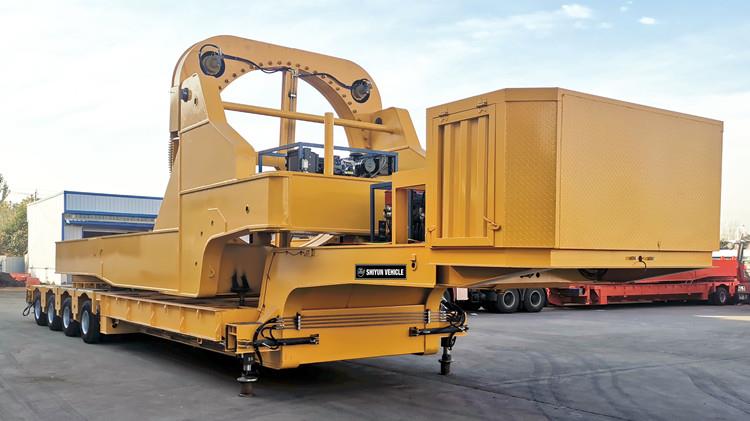 Windmill Rotor Blade Trailer with Adapter for Sale - Shiyun Vehicle