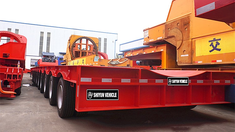 Extendable Low Bed Excavator Trailer