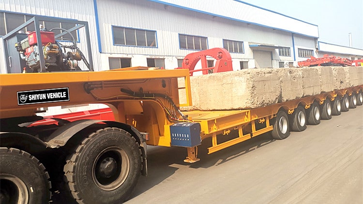 Extend Trailer to Transport Blade
