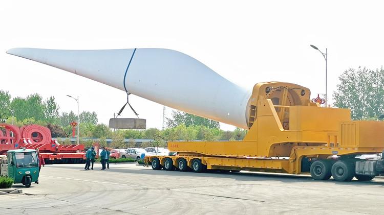 Wind Blade Adapter with Modular Trailer for Sale - Shiyun Vehicle