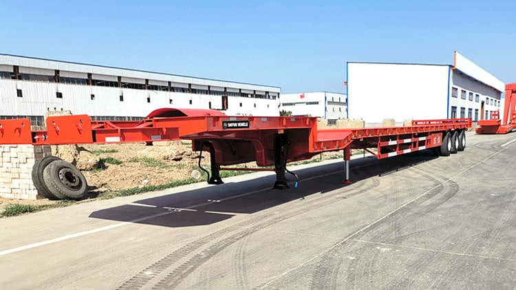 3 Axle Fontaine Extendable Trailer for Sale - Shiyun Vehicle