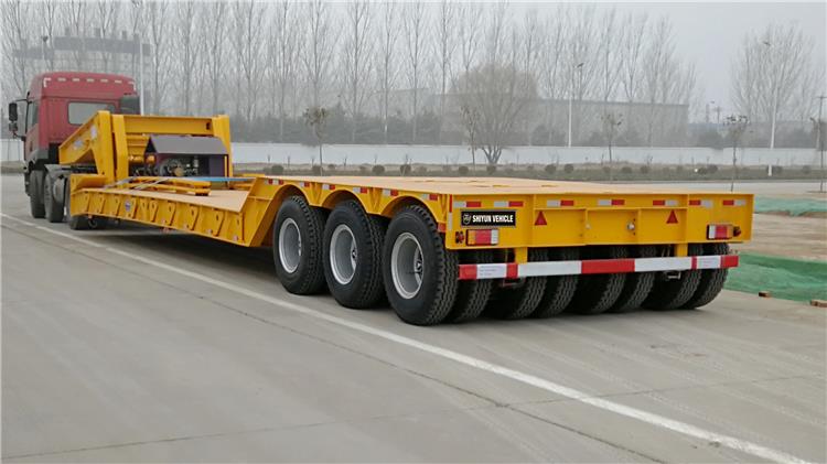 3 Line 6 Axle Front Loading Low Loader for Sale In Zambia