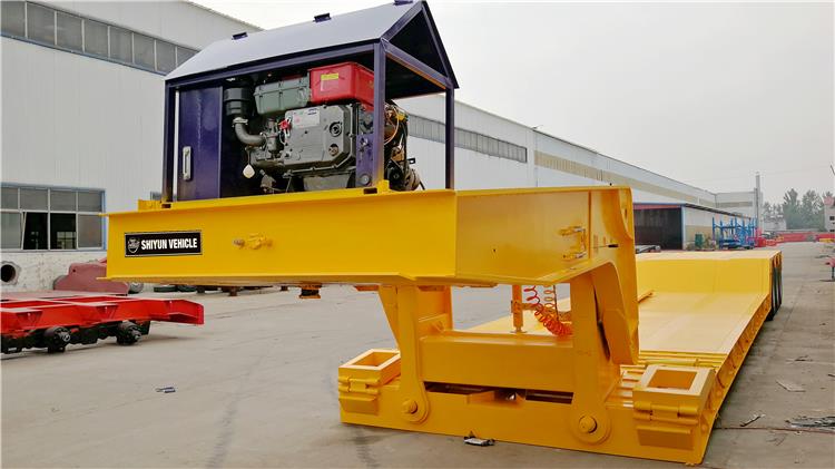 50T Lowboy Detachable Gooseneck Price