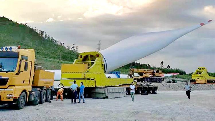 360 Rotatable Wind Blade Adapter for Windmill Transport - Shiyun Vehicle