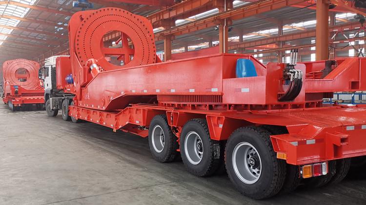 Windmill Blade Adapter Trailer with Low Bed for Sale - Shiyun Vehicle
