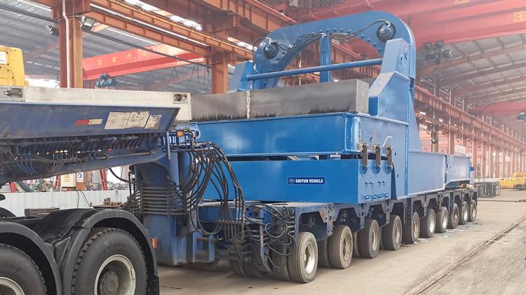 Windmill Blade Adapter with 10 Axle Modular Trailer for Sale - Shiyun Vehicle