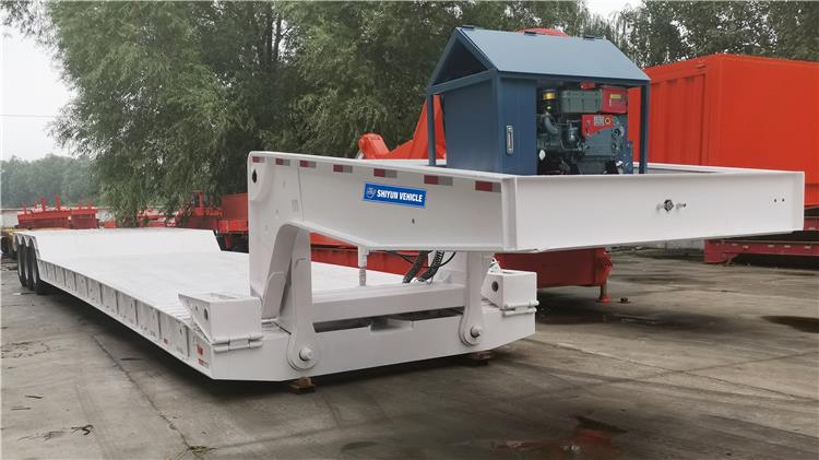 Details of Tri Axle Detachable Gooseneck Trailer Manufacturer