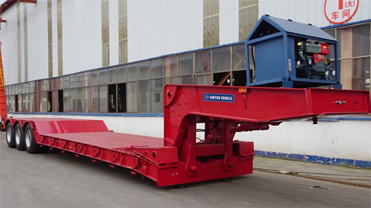 3 Axle 80 Ton Detachable Gooseneck Trailers for Sale with Best Price