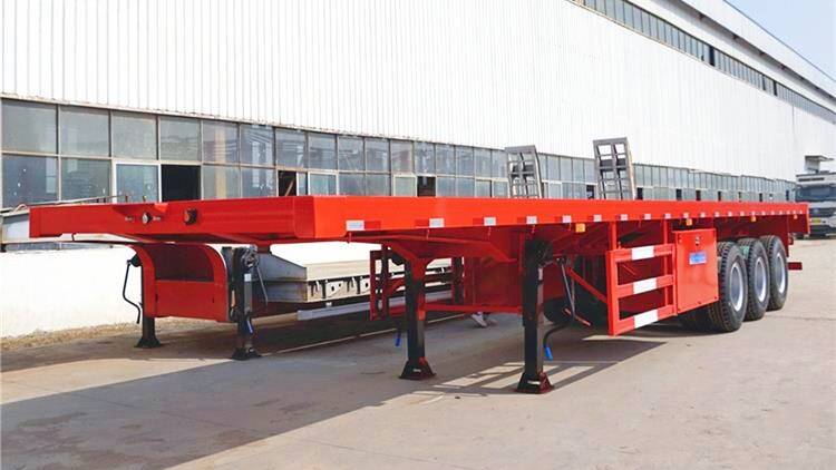3 Alxe 40ft Flatbed Trailer for Sale Near Me