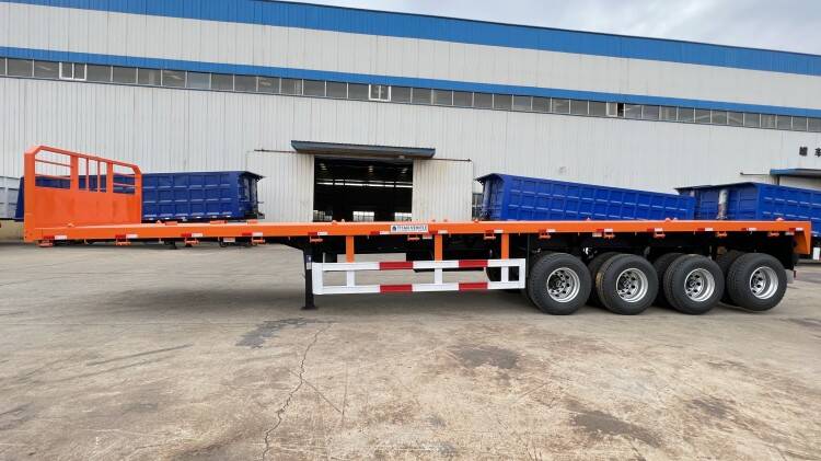 Details of4 Axle 48 Ft Flatbed Trailer for Sale Price in Zimbabwe