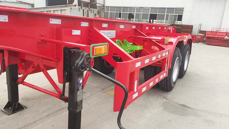 2 Axle 20 ft Skeletal Trailer for Sale Price in Ghana
