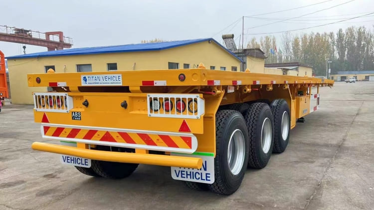 40 Foot Tri Axle Flatbed Trailer for Sale Near Me