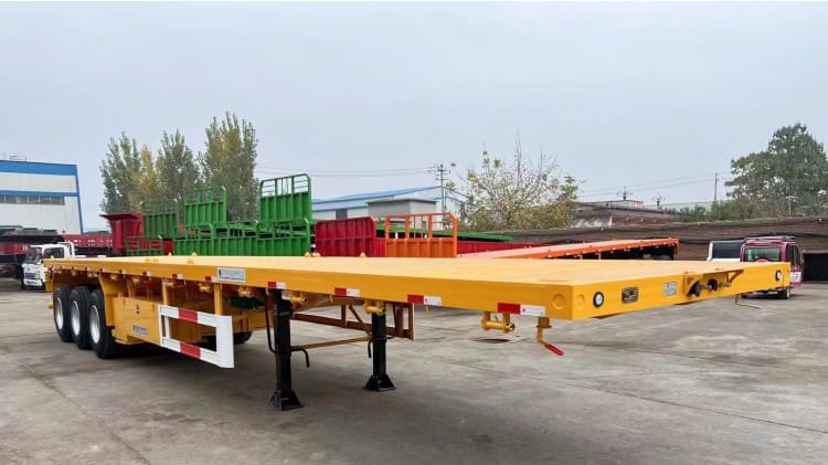 40 Foot Tri Axle Flatbed Trailer for Sale Near Me