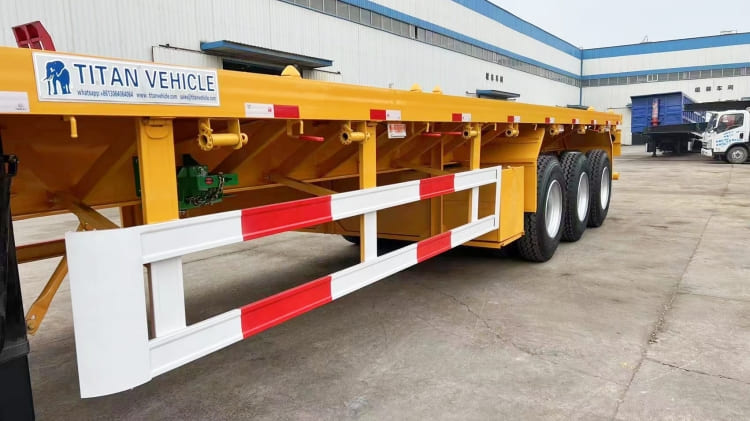 40 Foot Tri Axle Flatbed Trailer for Sale Near Me