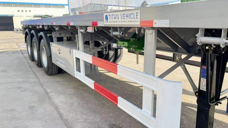3 Axle Flatbed Semi Trailer Manufacturers in Malawi