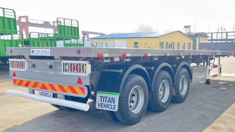 3 Axle Flatbed Semi Trailer Manufacturers in Malawi