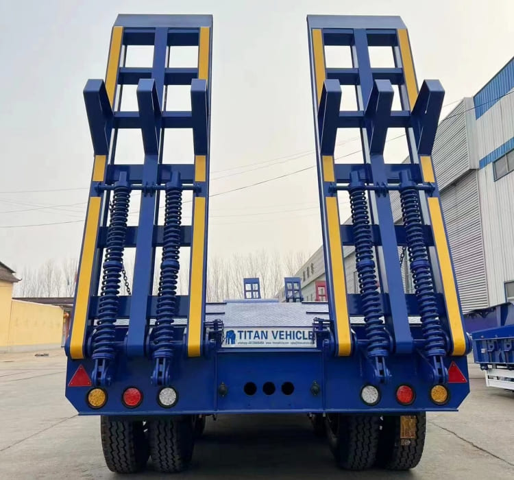 2 Axle Low Bed Trailer Manufacturers