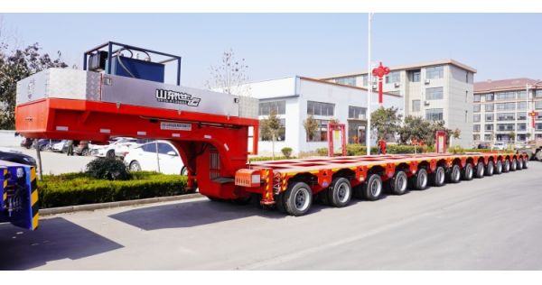Nicholas Modular Hydraulic Muti Axle Trailer will export to Vietnam