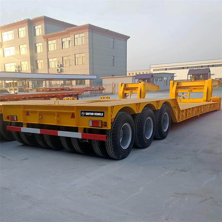 100T Hydraulic Removable Gooseneck Trailer