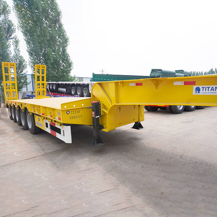 5 Axle Drop Deck Semi Trailer