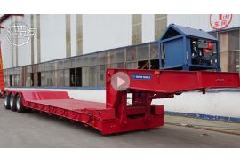 Tri Axle 50 Ton Hydraulic Gooseneck
