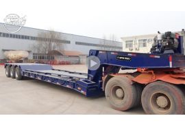70T Folding Gooseneck Trailer